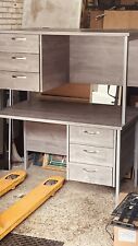 Desk grey drawer for sale  ROMFORD