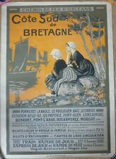 Affiche ancienne originale d'occasion  Plougonven