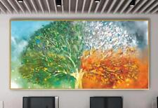 48”Home office wall Decor art Modern 100%Handpainted oil painting on canvas-tree for sale  Shipping to Canada