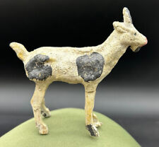 Figura antigua primitiva de yeso pierna de cabra, usado segunda mano  Embacar hacia Argentina