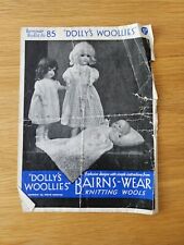 dolls clothes knitting patterns for sale  DERBY