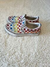 Vans checkered rainbow for sale  Los Angeles