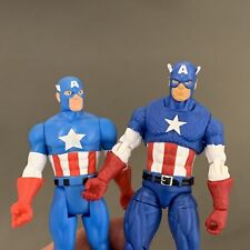 2 PIEZAS 3,75"" Marvel Legends Retro Avengers Capitán América Kenner Figuras Juguetes  segunda mano  Embacar hacia Argentina
