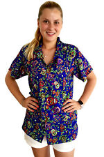 Funky hawaiibluse schädel gebraucht kaufen  Mittelfeld