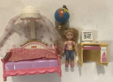 Fisher Price Loving Family Dollhouse Habitación Con Dosel Niña, Cama, Escritorio & globo segunda mano  Embacar hacia Spain