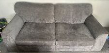 Grey seater sofa for sale  CHATHAM