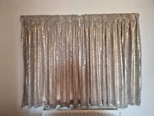 Dunelm curtains gold for sale  PRESTON