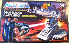 MATTEL MOTU MASTER OF THE Universe beam blaster & artilleray box-com isopor comprar usado  Enviando para Brazil