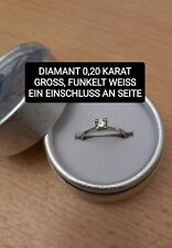 20ct solitär ring gebraucht kaufen  Berlin