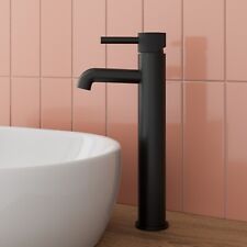 Merano Fluted Tall Basin Mixer Tap - Matt Black for sale  Shipping to South Africa