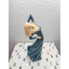 Used, Val Gardena Art Italy Wooden Statue Of Lovely Lady Dancing for sale  Shipping to South Africa