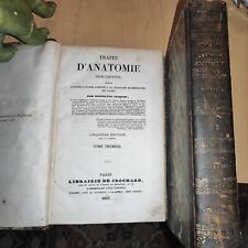 Traité D'Anatomie Descriptive Cloquet Tomes 1 Et 2 1831 Livres Anciens d'occasion  Le Mans