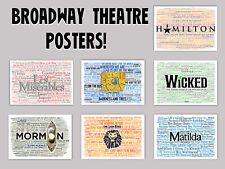 Broadway musical posters for sale  WALTHAM CROSS