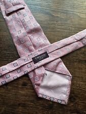 .m.lewin tie pink for sale  WOLVERHAMPTON