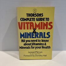 Guía completa de vitaminas y minerales de Thorsons: todo lo que necesitas saber... segunda mano  Embacar hacia Argentina