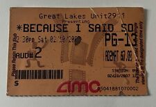 Said movie ticket for sale  Boston