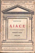 Aiace sofocle raccolta usato  Scandicci