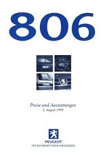Peugeot 806 preisliste gebraucht kaufen  Gladbeck