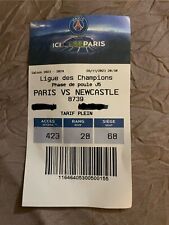 Ticket psg newcastle d'occasion  Courbevoie