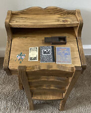 Used, American Girl Pleasant Company Solid Wood Lift Top Desk with Chair Handpainted for sale  Shipping to South Africa