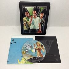 Grand Theft Auto V PS3 Sony Playstation 3 STEELBOOK GTA 5 w/Manual & Map for sale  Shipping to South Africa