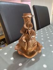 Unusual candlestick brown for sale  DROITWICH