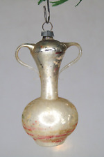 Used, Antique Vintage Blown Glass Annealed VASE URN Christmas Ornament Germany for sale  Shipping to South Africa