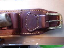 Leather cartridge belt for sale  PENRITH