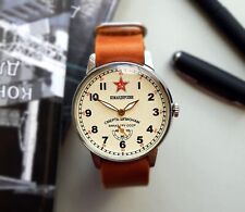 Komandirskie relógio soviético Pobeda Death to spies relógio militar, relógio mecânico, usado comprar usado  Enviando para Brazil