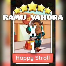 1 x Pegatinas Happy Stroll (juego SPIN CITY):- MonopolyGo segunda mano  Embacar hacia Argentina