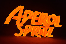 Aperol Spritz insegna targa luminosa campari martini lighted sign segunda mano  Embacar hacia Argentina