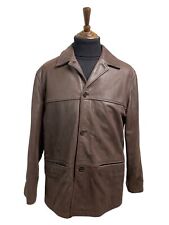 Leather mens jacket for sale  SWANSEA