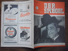 Spiegel januar 1947 gebraucht kaufen  Tübingen