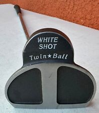 Putter White Shot Twin Ball 33 in. Eje de acero. Para diestros. segunda mano  Embacar hacia Argentina