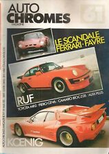 Auto chromes magazine d'occasion  Rennes-
