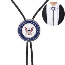 Gravata Bolo Medalha Marinha dos EUA - Colar de Casamento Masculino Noivo - Cowboy Ocidental comprar usado  Enviando para Brazil