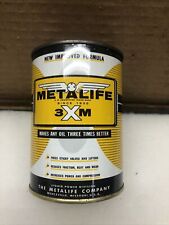 Vitrine de banco de lata de metal vintage para automóvel METALIFE 3 XM, usado comprar usado  Enviando para Brazil