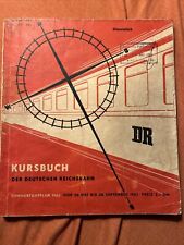 Kursbuch sommer 1963 gebraucht kaufen  Berlin