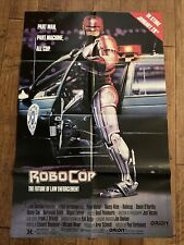 Usado, Robocop - Pôster Original do Filme em Vídeo 1987 - Allen - Weller comprar usado  Enviando para Brazil