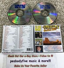 50 COUNTRY GOLDEN HITS - Vol 1 - 2 CD Set - Vários Artistas - 1997 † comprar usado  Enviando para Brazil