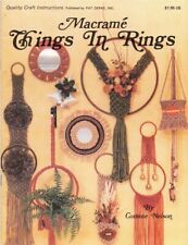 Macrame things rings for sale  Sterling