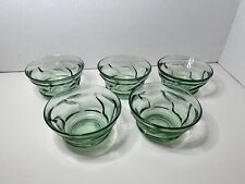 Fostoria Jamestown Green Small Fruit/Dessert Bowls Set of 5 for sale  Shipping to South Africa