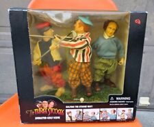 (Testado e Trabalhado) 2002 Gemmy Three Stooges cena de golfe animada com caixa comprar usado  Enviando para Brazil