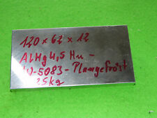 Aluminiumplatte 120 almg gebraucht kaufen  Fehrb.,-Winzeln
