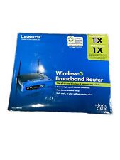 Router de banda ancha inalámbrico Linksys WRT54G 2,4 GHz. Usado pero todavía tiene caja segunda mano  Embacar hacia Argentina