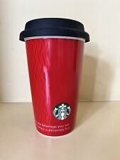 Starbucks travel red for sale  LONDON