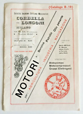 Pubblicita brochure motori usato  Trecastelli