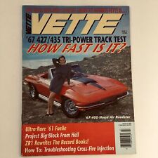 Vette Magazine July 1990 '67 400-Horse Air Roadster & ZR1 Rewrites, No Label for sale  Shipping to South Africa