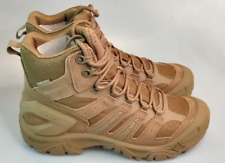 Merrell Boots J099303 Tan Strongfield Waterproof Slip Resistant Tactical Combat for sale  Shipping to South Africa