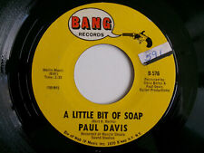 Usado, PAUL DAVIS A LITTLE BIT OF SOAP BANG THREE LITTLE WORDS B-576 POP ROCK USA comprar usado  Enviando para Brazil